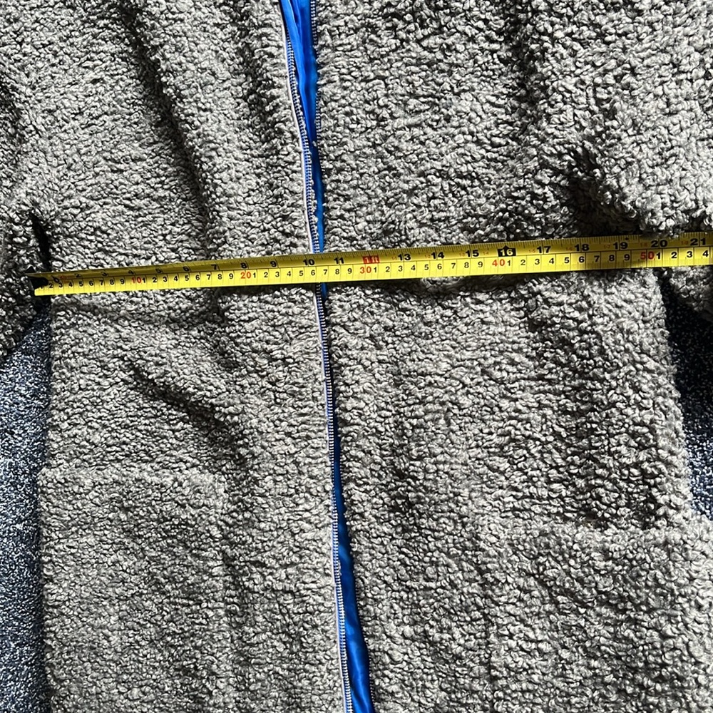 BCBGeneration Grey Shearling Coat - Picture 8 of 8